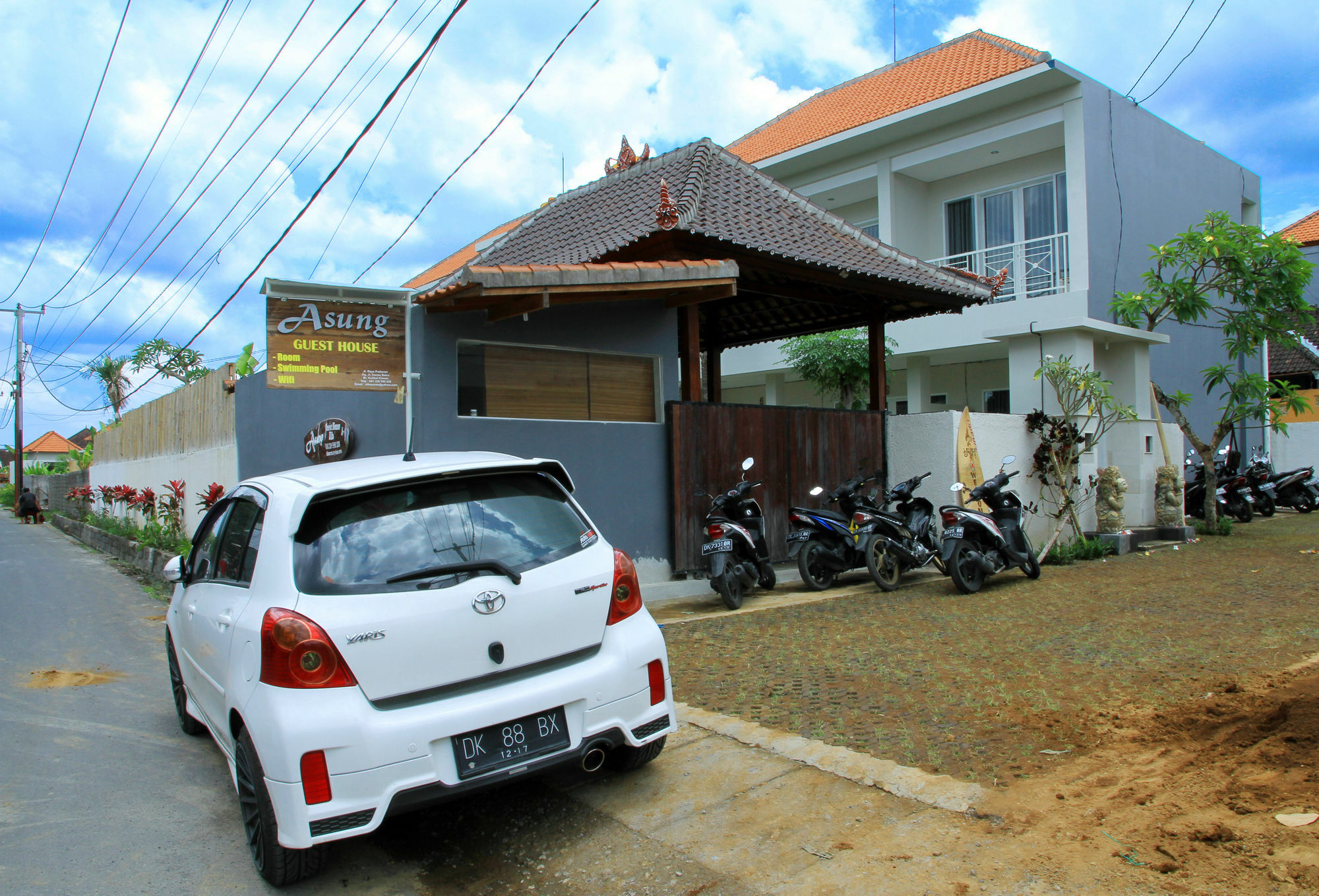 Asung Guesthouse Canggu Extérieur photo